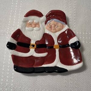 Vintage Publix Season Greeters, Santa & Mrs.‎ Claus Spoon Rest